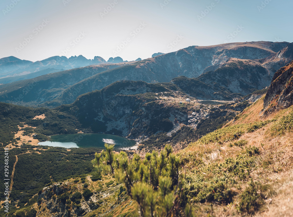 beautiful mountain scenery in the fall beautiful mountain scenery in the fall
