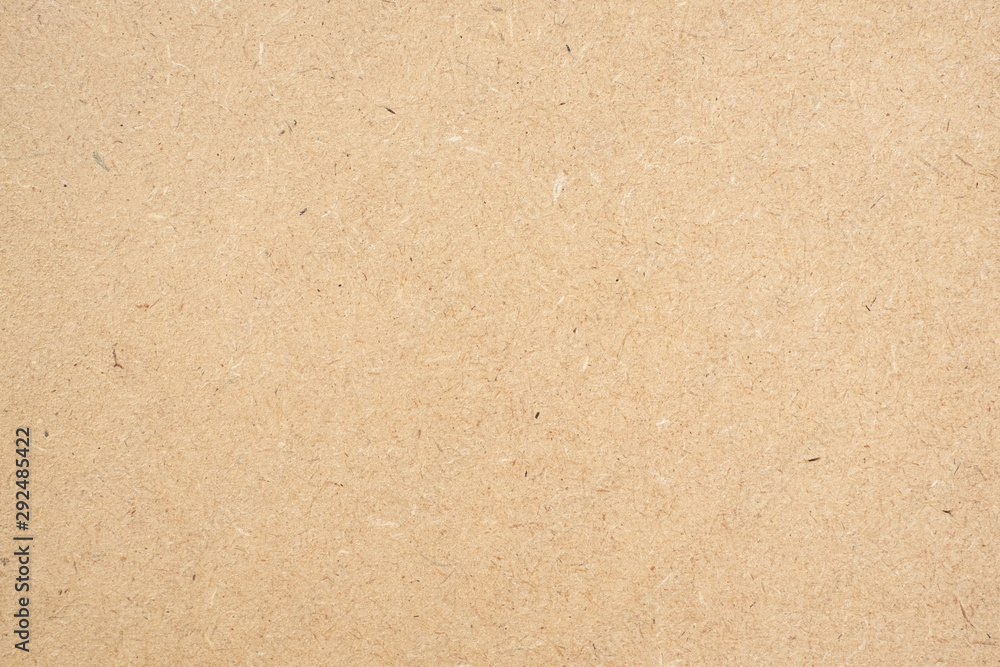 Fototapeta premium Brown paper texture background or cardboard surface from a paper box for packing. and for the designs decoration and nature background concept