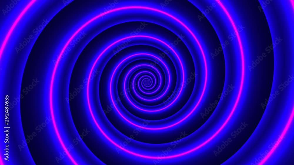 Swirling hypnotic spiral in perfect seamless loop (Full HD 1080p 30fps). Swirling hypnotic spiral in perfect seamless loop (Full HD 1080p 30fps).