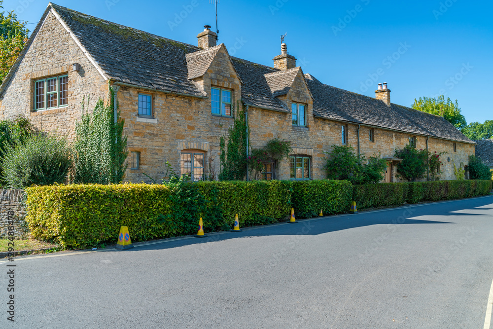Lower Slaughter - a village in the Cotswold district of Gloucestershire, UK