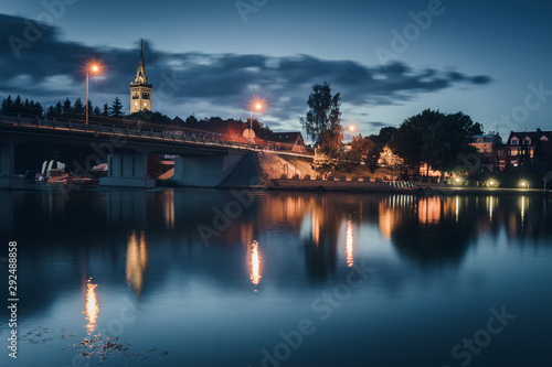 Fototapeta Naklejka Na Ścianę i Meble -  Panorama of Mikolajki