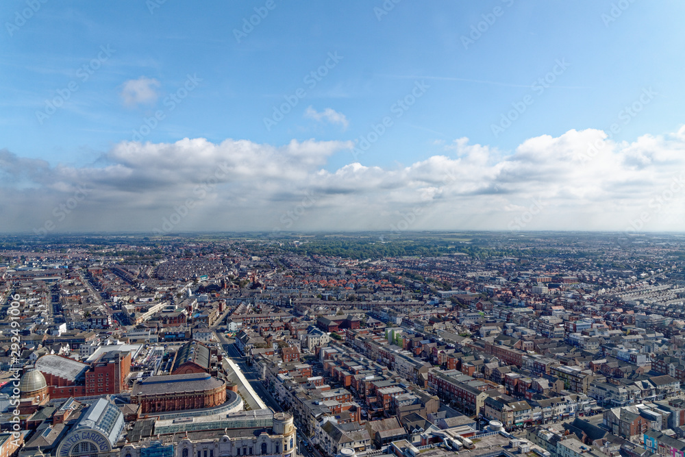 View from the top of Blackpool Tower - Blackpool - United Kingdom