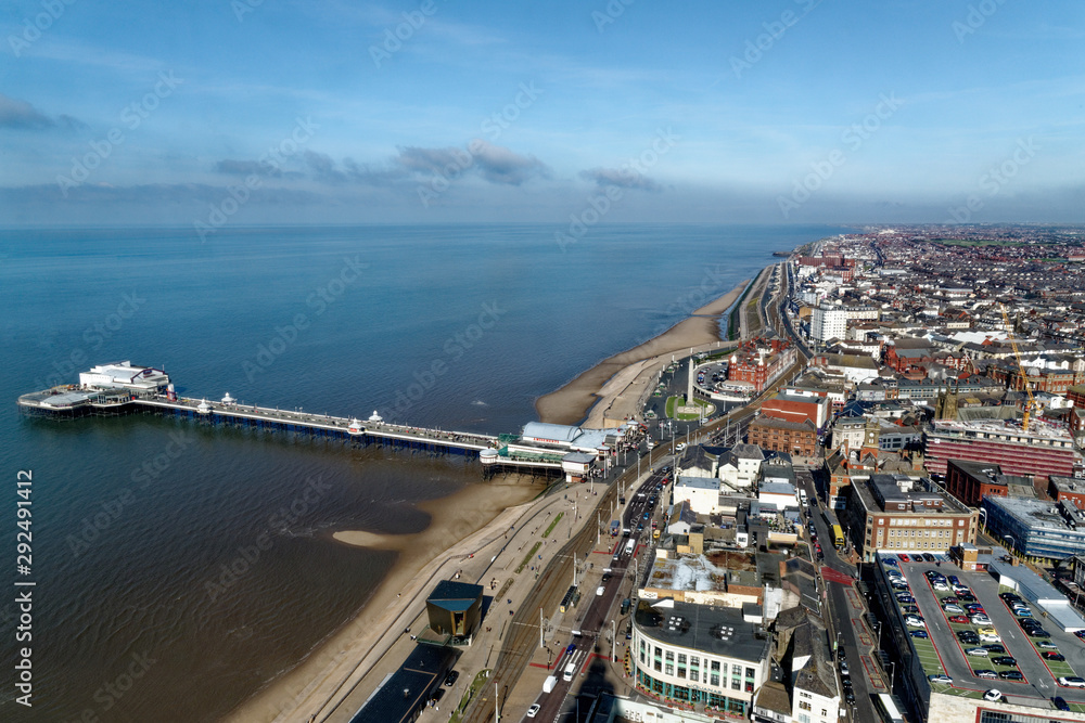 View from the top of Blackpool Tower - Blackpool - United Kingdom
