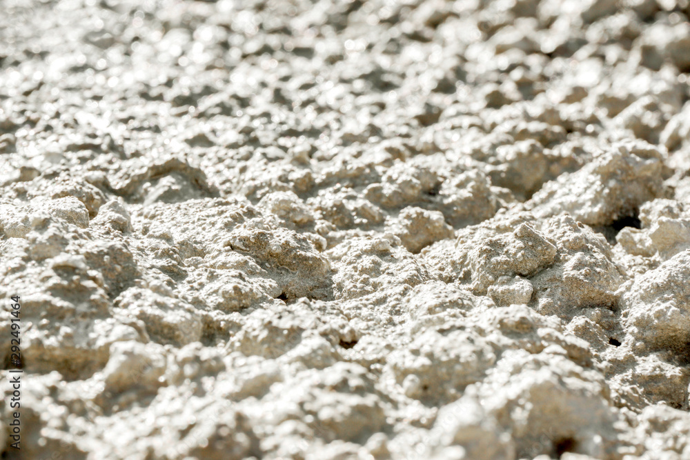 Closeup and texture of cement. It surface is very rough. Closeup and texture of cement. It surface is very rough.
