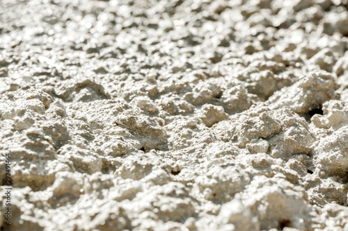 Closeup and texture of cement. It surface is very rough.