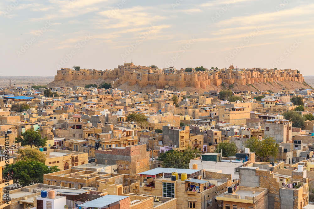 Jaisalmer city and Fort. Rajasthan. India
