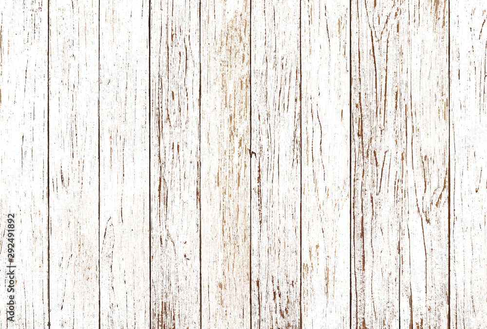 white wood texture background coming from natural tree. Wooden panel ...