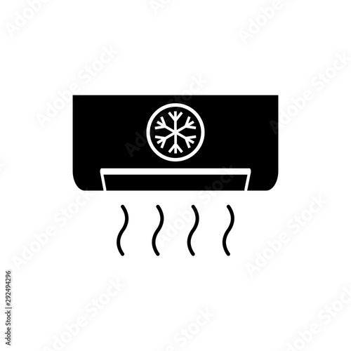 ac icon trendy flat design