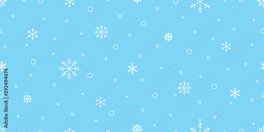 Snowflake seamless pattern Christmas vector snow Xmas Santa Claus scarf isolated repeat wallpaper tile background illustration gift wrapping paper design Snowflake seamless pattern Christmas vector snow Xmas Santa Claus scarf isolated repeat wallpaper tile background illustration gift wrapping paper design