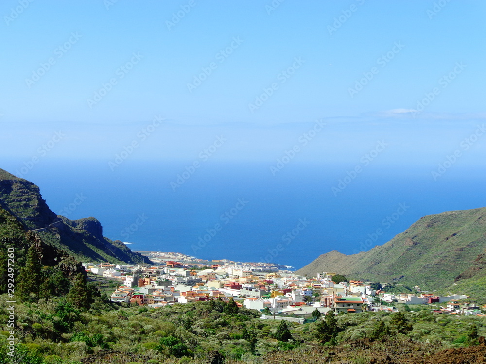 Village view in Tenerife