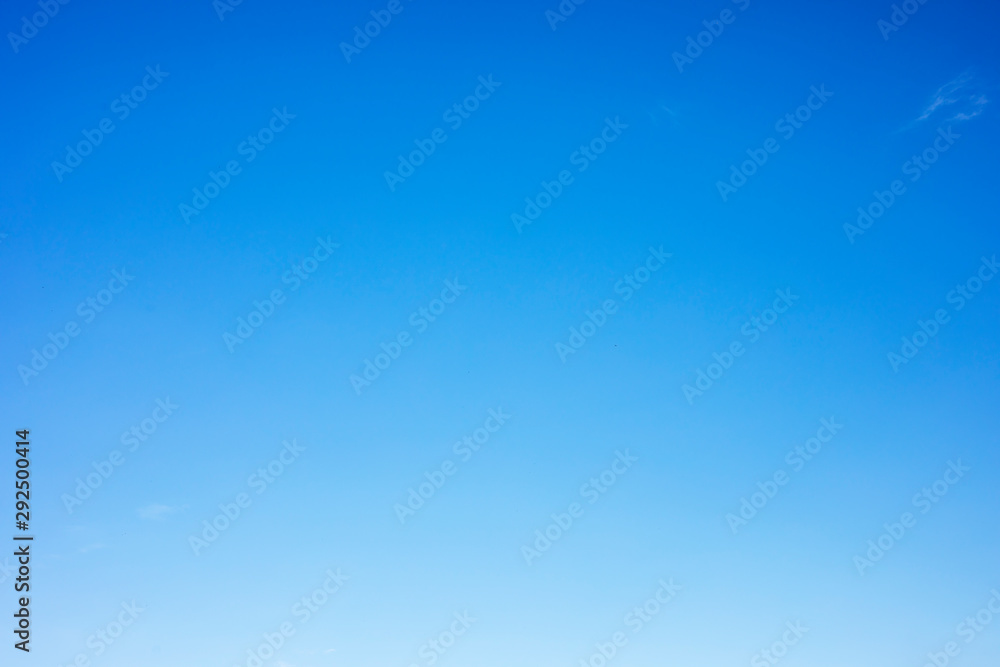 Clear blue sky background and empty space for your design, no cloud Clear blue sky background and empty space for your design, no cloud