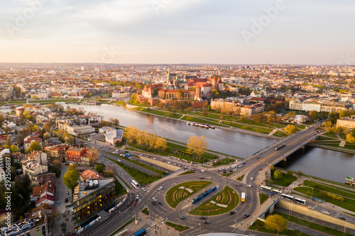 Kraków / aerial view