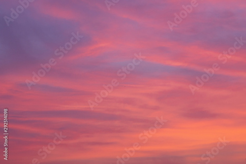  pink watercolor sky at sunset. sunset on the sea. romantic sunset. beautiful sky