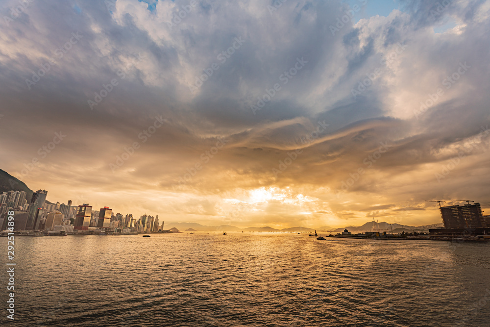 Hong Kong Victoria Harbor View 