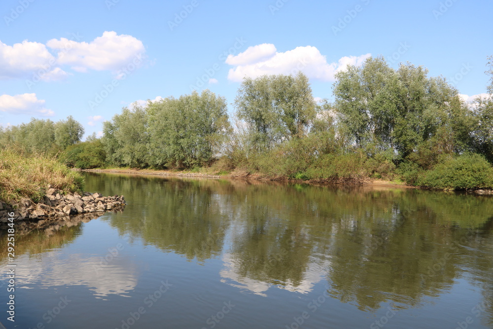 Landschaft am Fluss Aller