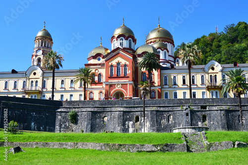  Abkhazia, New Athos monastery in Abkhazia photo