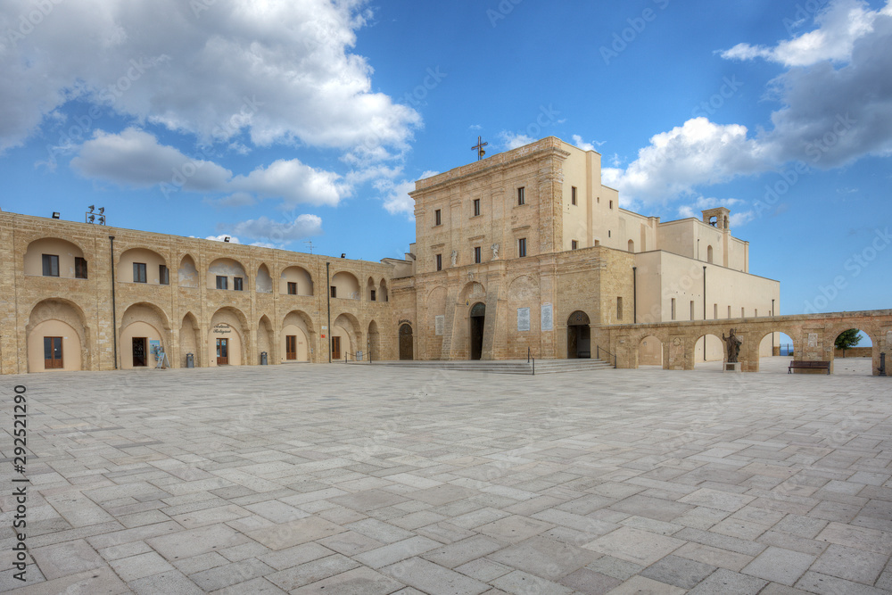 Fototapeta premium Santuario Santa Maria de Finibus Terrae