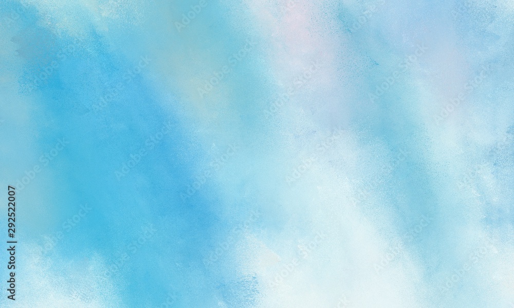 abstract diffuse painted background with light blue, sky blue and medium turquoise color. can be used as texture, background element or wallpaper