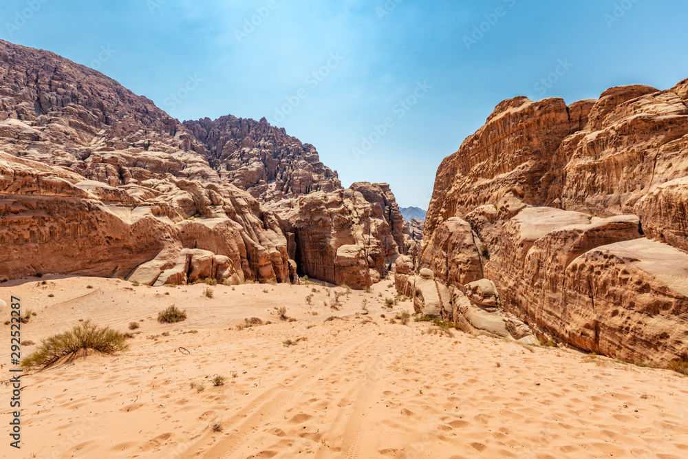 jordan wadi rum desert jordan wadi rum desert