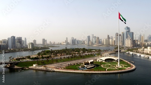 Flag Island in the Emirate of Sharjah photo