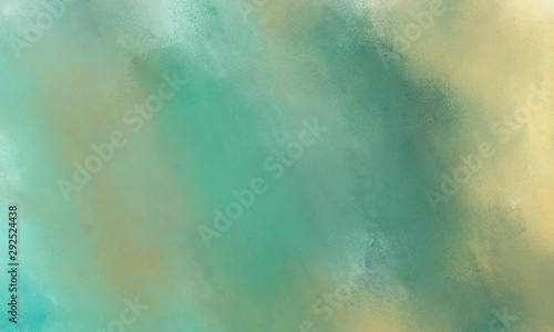 broadly painted texture background with dark sea green, burly wood and pastel blue color. can be used as texture, background element or wallpaper