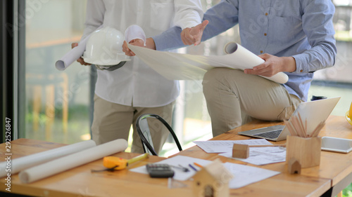 Engineers and architects are helping to design the construction.