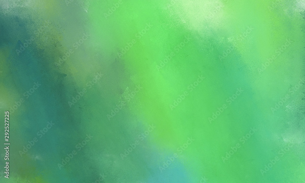 diffuse painted texture background with medium sea green, pastel green and sea green color. can be used as texture, background element or wallpaper