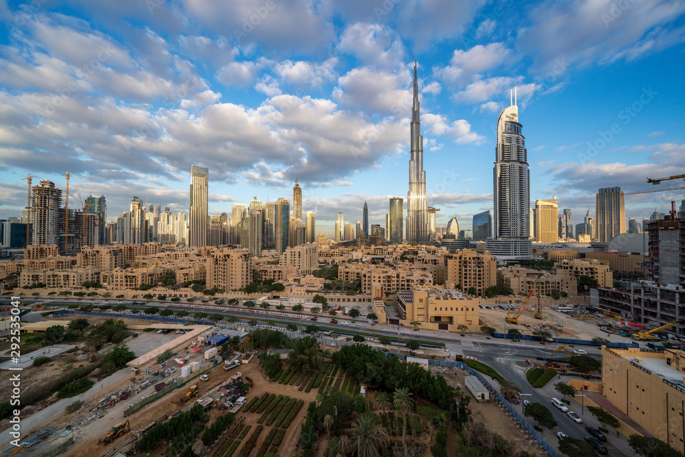 Dubai cityscape at daytime