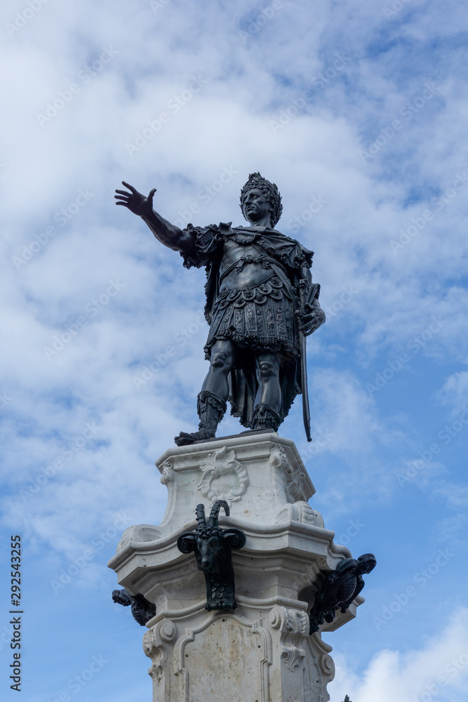 Augustus fountain in Augsburg, Bavaria, Germany Augustus fountain in Augsburg, Bavaria, Germany