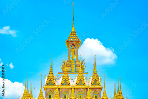 Golden Castle at Wat Thasung or WAT CHANTARAM
