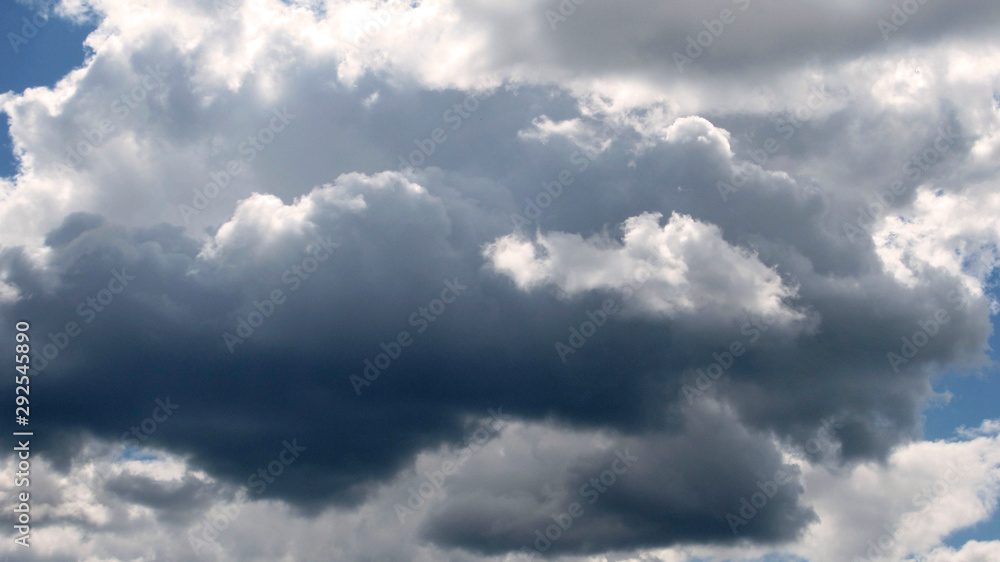 Sky. Dark clouds Sky. Dark clouds