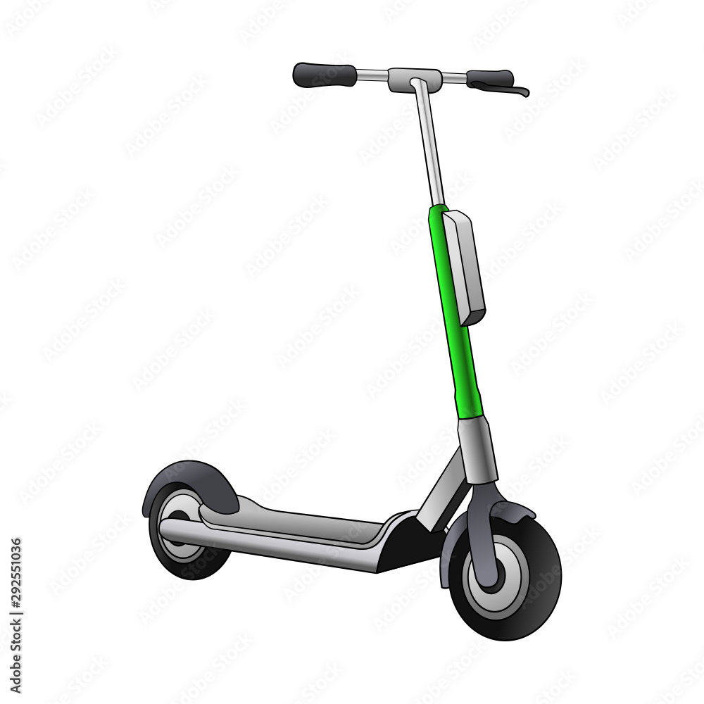 E-Scooter 01 - Farbschema 03 E-Scooter 01 - Farbschema 03