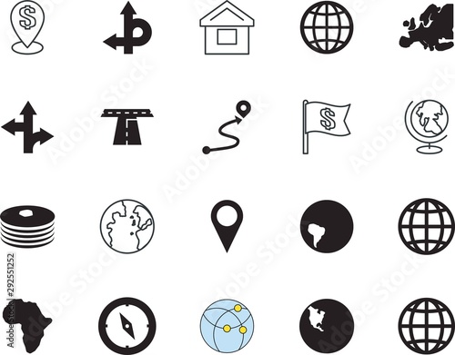 map vector icon set such as: minimal, site, city, orienteering, pattern, people, satellite, property, pancakes, building, american, pancake, beautiful, race, curve, space, roadside, breakfast, tag