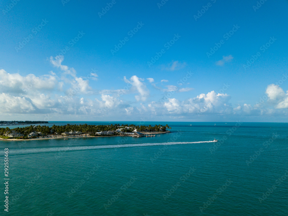 Drone View Of Key West Florida
