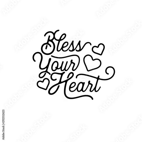 Bless Your Heart - SVG file