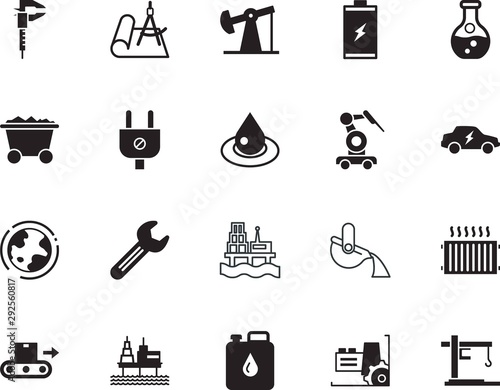factory vector icon set such as: weight, jack, mechanic, box, s, progress, plan, medicine, service, heat, jerry, perfect, chemistry, splash, education, auto, metric, jerrycan, winter, rain, hydraulic