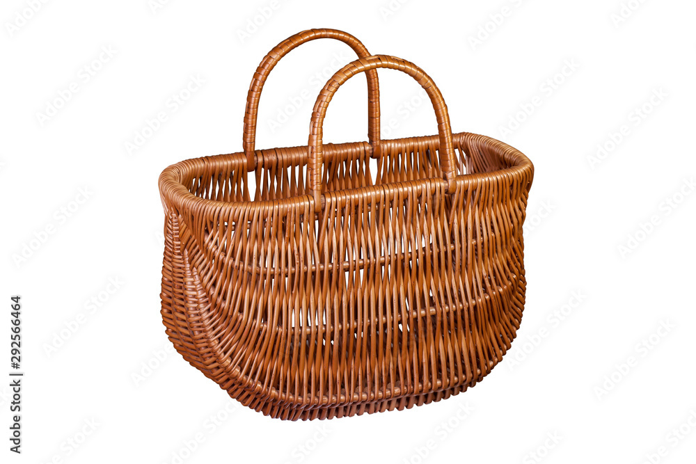 Wicker basket empty Wicker basket empty