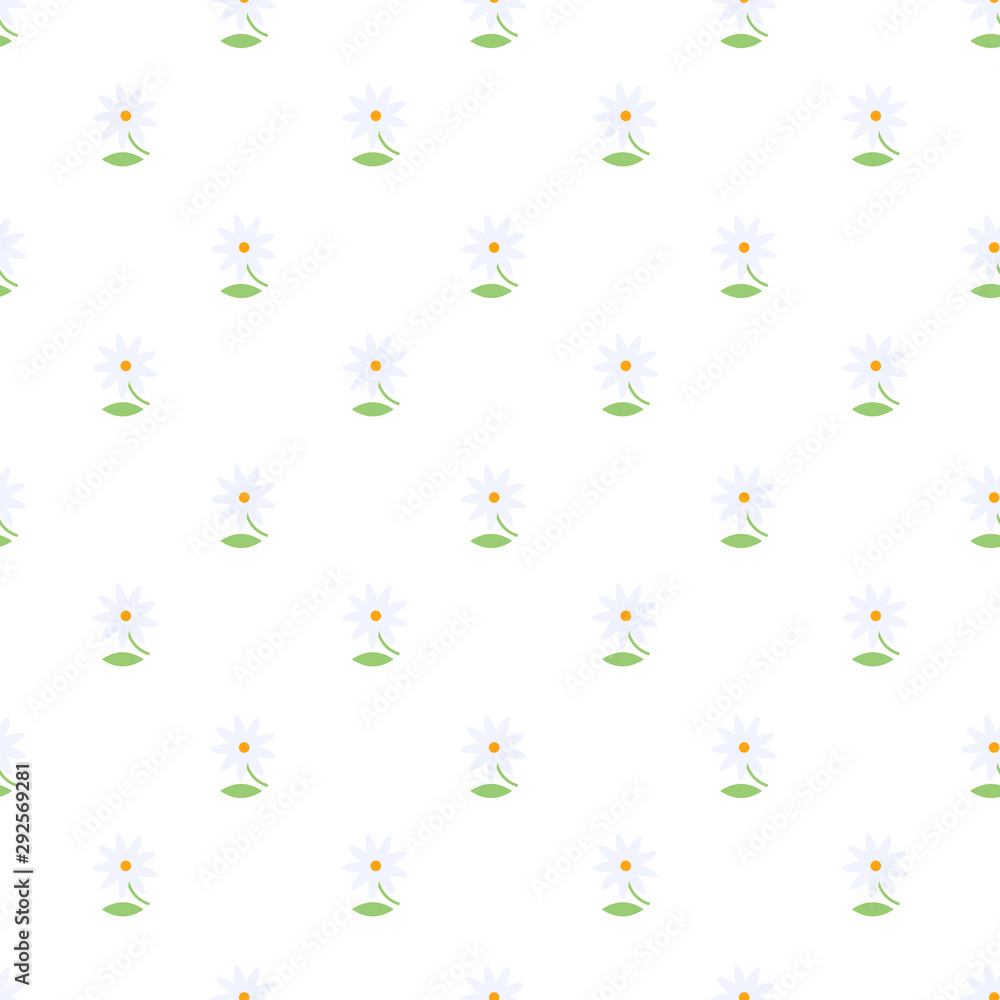 Flower seamless pattern Flower seamless pattern