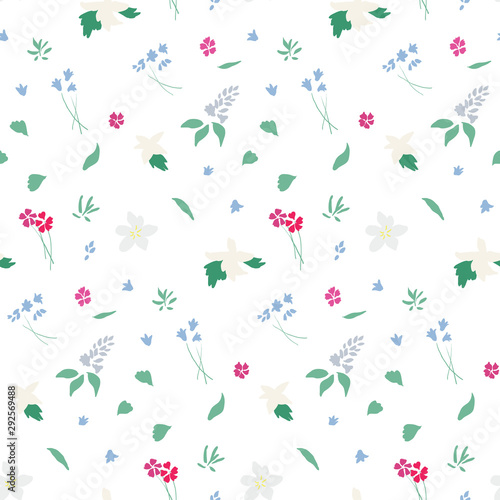 Wildflowers seamless pattern © Alpha C