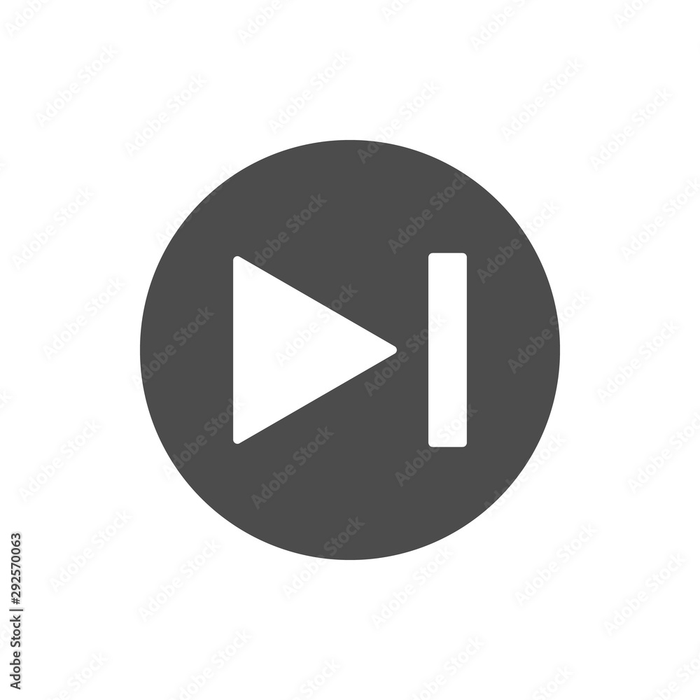 Play icon isolated on white background. Vector illustration. Play icon isolated on white background. Vector illustration.