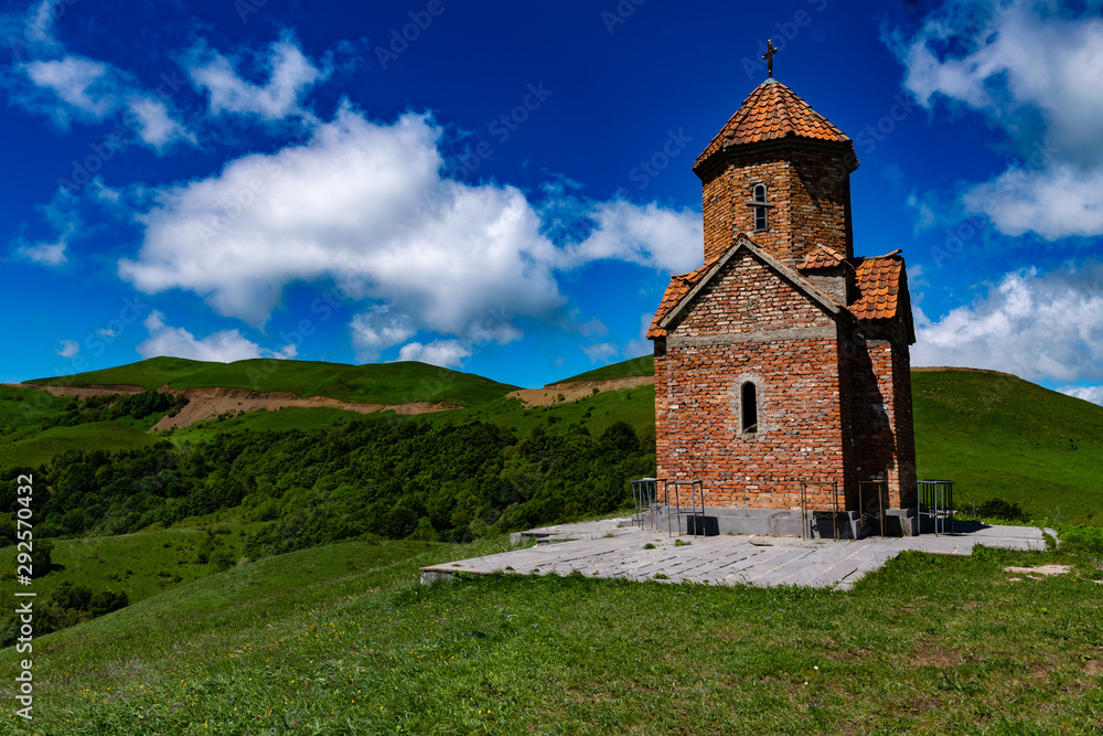small church in countryside
