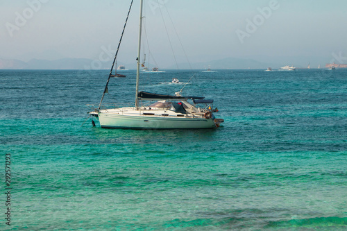 yacht in Formentera