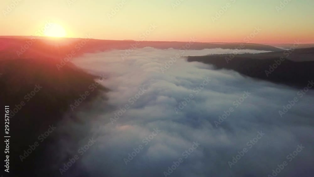 aerial view of river at sunrise, fly over morning mist on the river, Very high view of the river at sunrise, Aerial view of mystical river at sunrise with fog, sun above the river aerial aerial view of river at sunrise, fly over morning mist on the river, Very high view of the river at sunrise, Aerial view of mystical river at sunrise with fog, sun above the river aerial