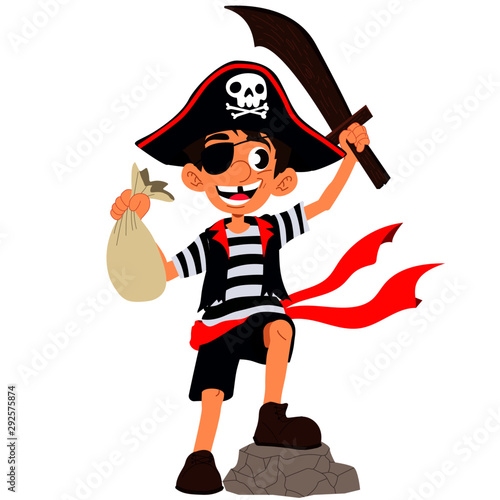 niño pirata