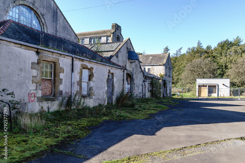 Part of Bangour Village Hospital; Dechmont, near Livingston, Scotland.  The site has been unused since the last patients in 2004.