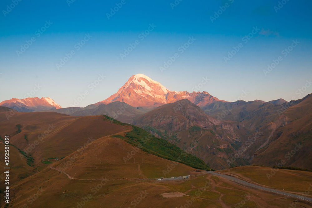 Georgia. Mount Kazbek