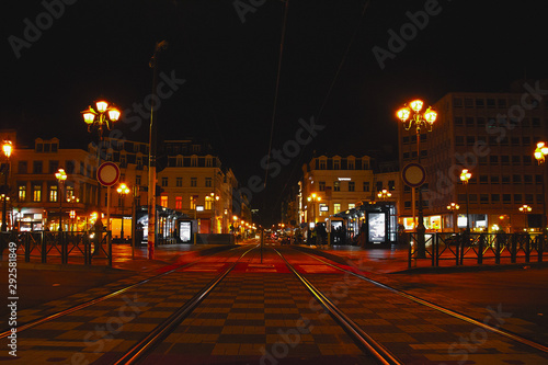 Bruxelles Louise by night