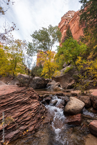 Hiking Trail to the Subway in Zion NP 26