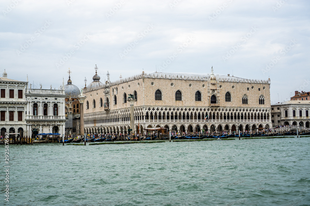 doges palace and palace in venice