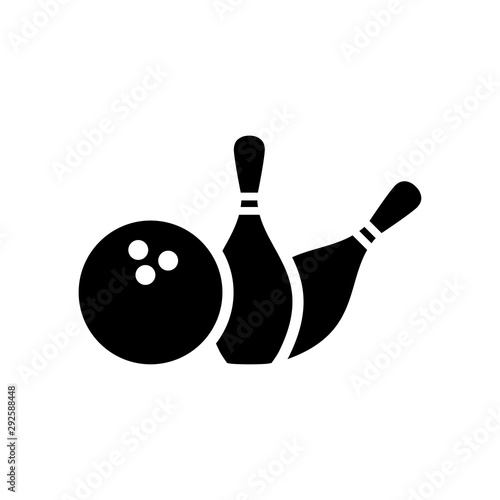 bowling and pin